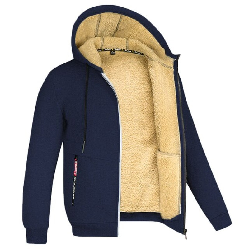 Herren Fleece Reißverschluss Weste Sherpa Gefüttert - Image 6