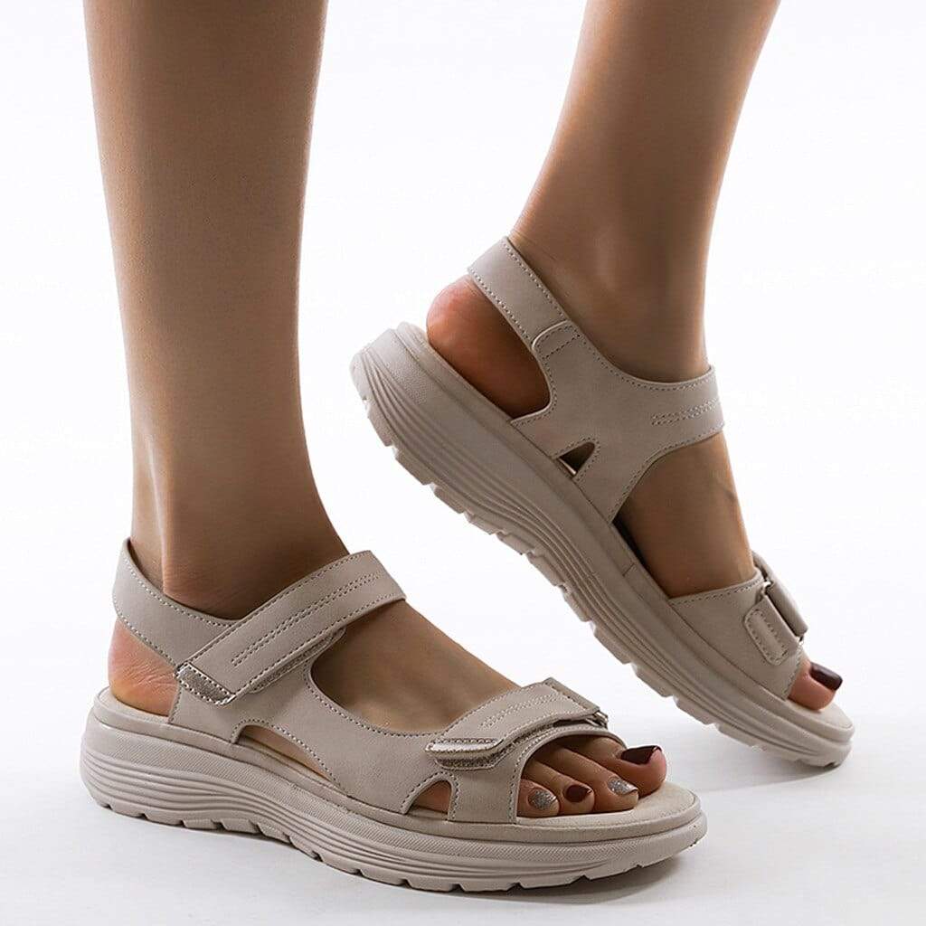 Damen Orthopädische Sandalen Bequem Fußgewölbeunterstützung - Image 6