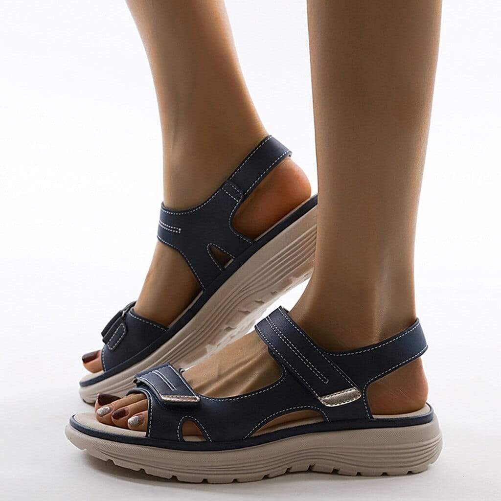 Damen Orthopädische Sandalen Bequem Fußgewölbeunterstützung - Image 5