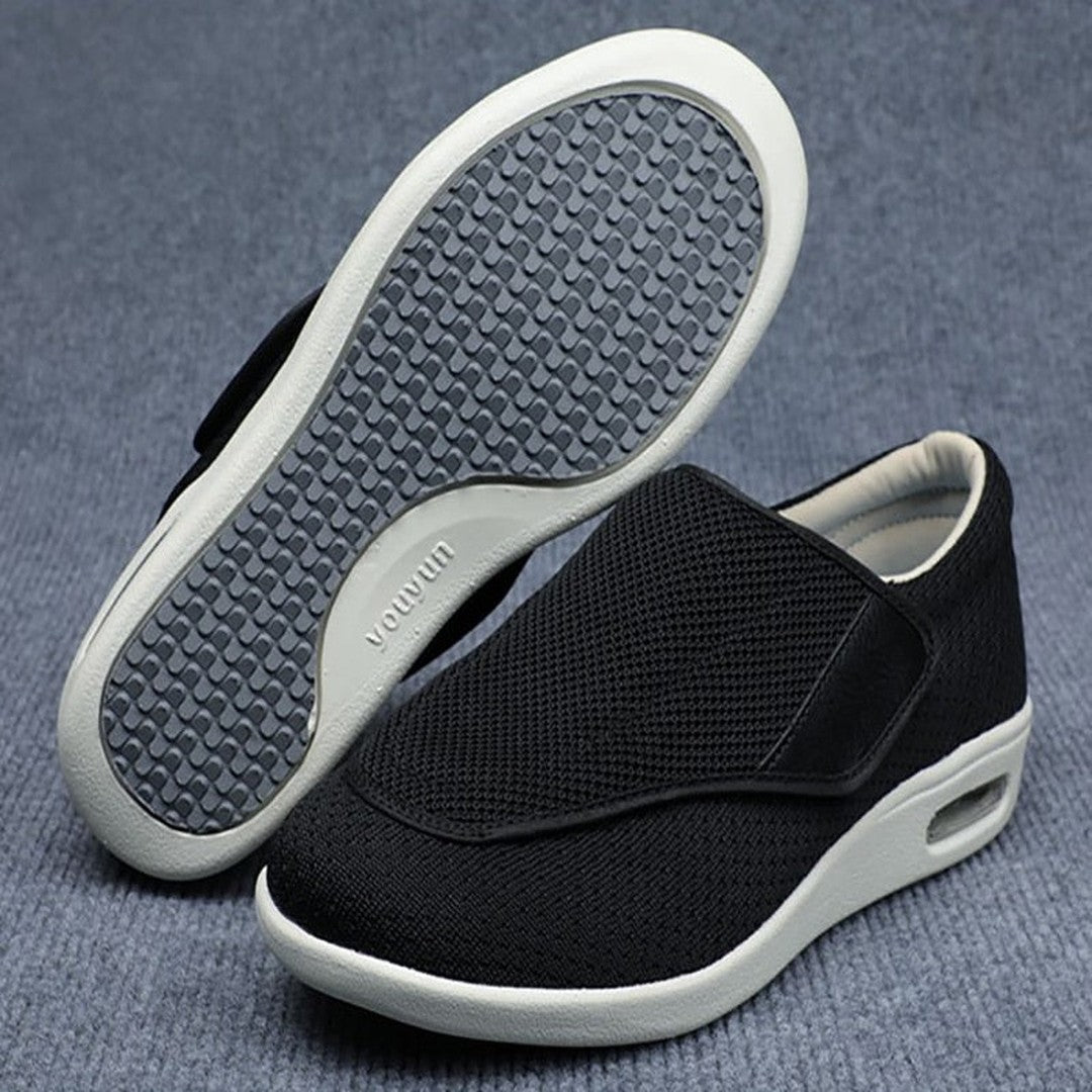 Damen Bequemschuhe Weite Passform Mesh Klettverschluss Luftpolster - Image 4