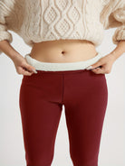 Damen Fleece Leggings High Waist Gefüttert Warm Winter - Image 13