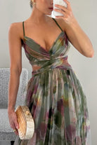 Damen Florales Maxikleid Elegant - Image 3