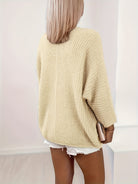 Damen Oversized Grobstrick Cardigan - Image 8