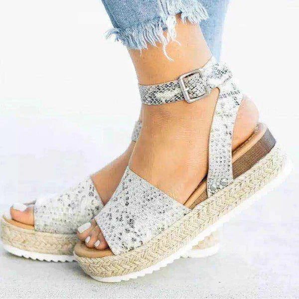 Damen Sommersandalen Flach Bequem Elegant - Image 15