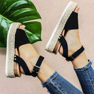 Damen Sommersandalen Flach Bequem Elegant - Image 13