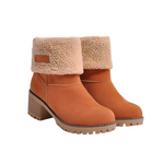 Seraphine – Warme Wildleder Stiefel Für Damen