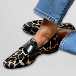Quirena - Damen Mokassins Animal Print