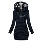 Damen Hoodie Elegant Kapuzenpullover Stilvoll - Image 4