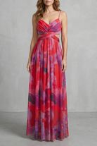 Damen Wasserfarben Maxikleid ärmellos Hochzeitsgast - Image 13