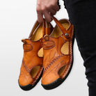 Herren Leder Sandalen Geschlossen Fisherman - Image 7