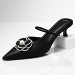 Ravelle – Florale Kitten Heels Damen