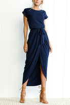 Damen Knöchellanges Kleid Lässig - Image 16
