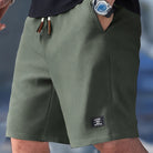 Herren Shorts Kordelzug elastischer Bund Sweatshorts - Image 4