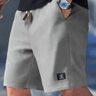 Herren Shorts Kordelzug elastischer Bund Sweatshorts - Image 5