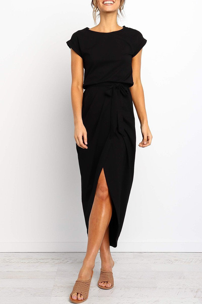 Damen Knöchellanges Kleid Lässig - Image 6