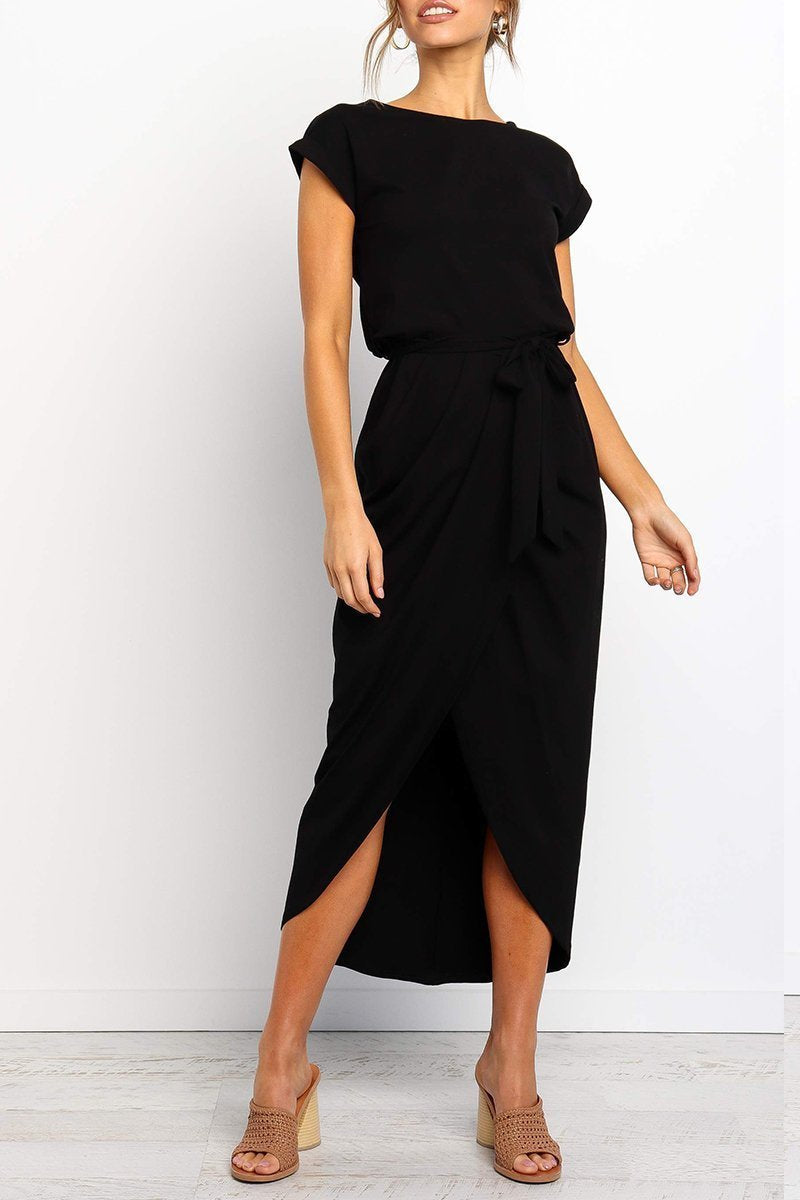 Damen Knöchellanges Kleid Lässig - Image 15