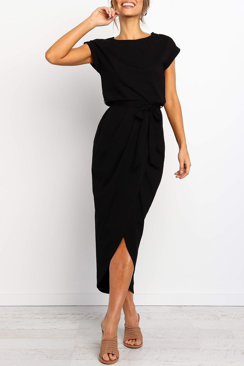 Damen Knöchellanges Kleid Lässig - Image 7