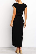 Damen Knöchellanges Kleid Lässig - Image 9