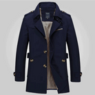 Herren Trenchcoat Klassisch Wasserabweisend - Image 2