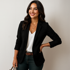 Damen Blazer tailliert Slim Fit figurbetont - Image 9
