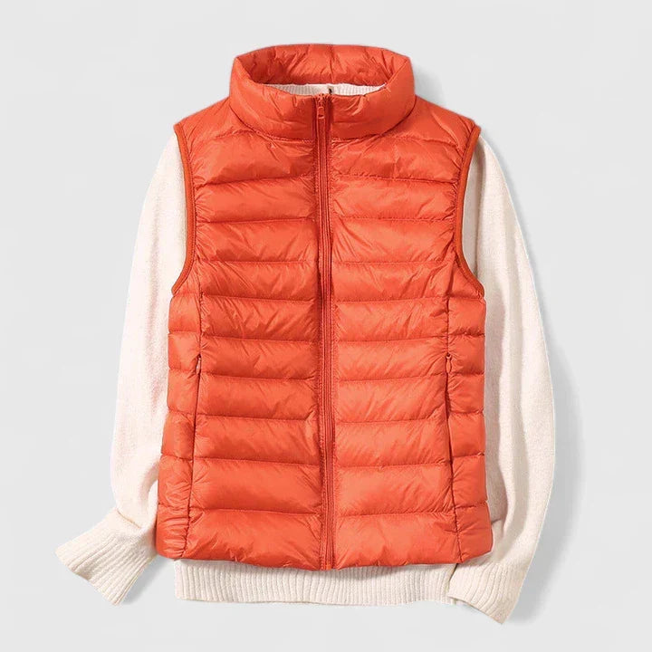 Damen Steppweste Bequem Elegant Wasserabweisend - Image 3