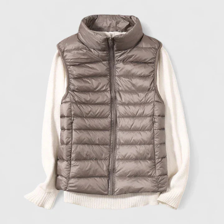 Damen Steppweste Bequem Elegant Wasserabweisend - Image 7