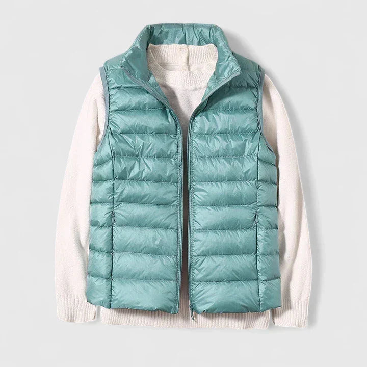Damen Steppweste Bequem Elegant Wasserabweisend - Image 13