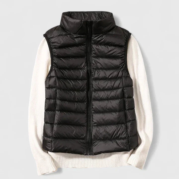 Damen Steppweste Bequem Elegant Wasserabweisend - Image 2