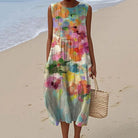 Damen Gemustertes Kleid - Image 2