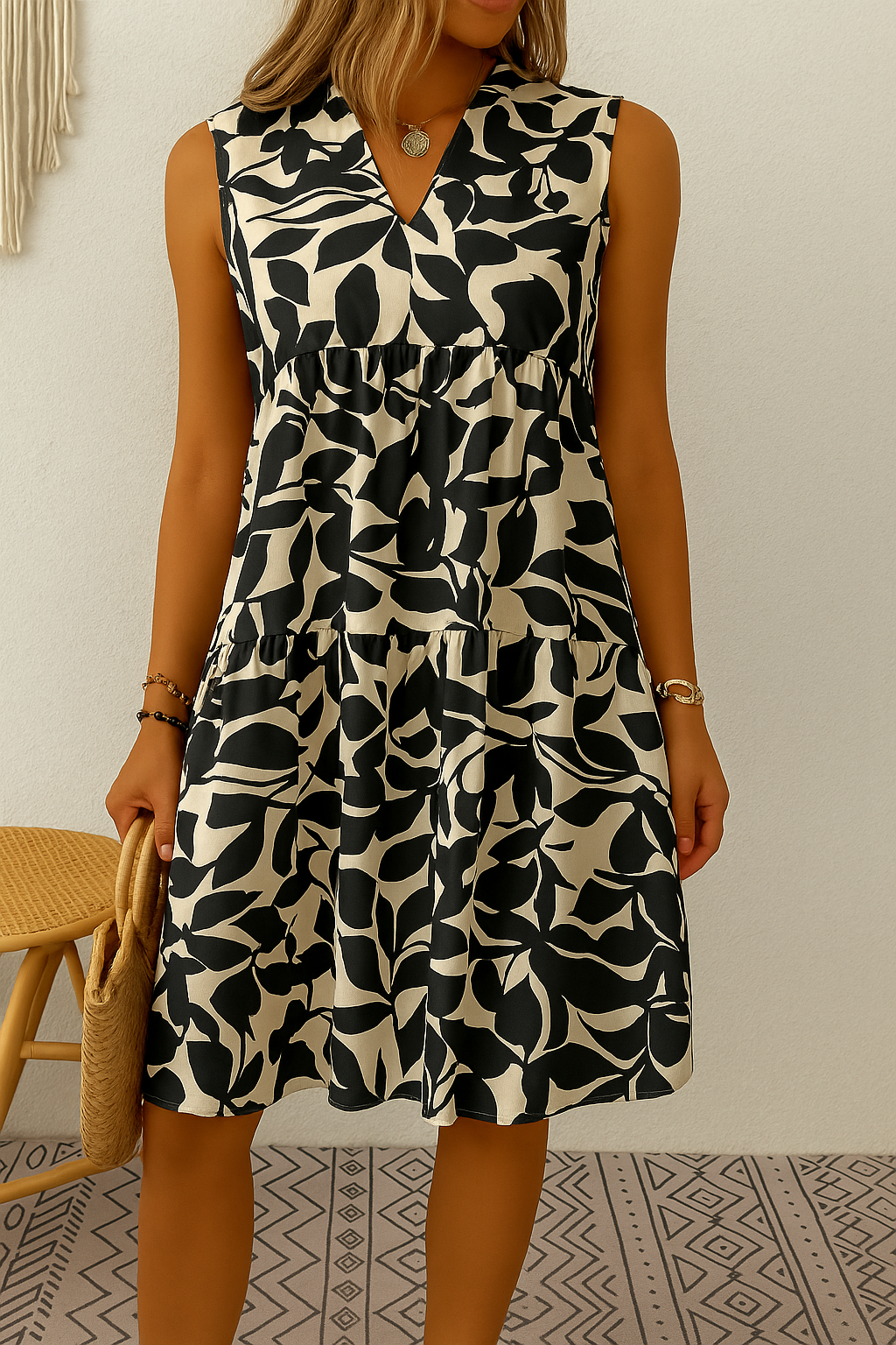 Damen Midi Kleid - Image 3
