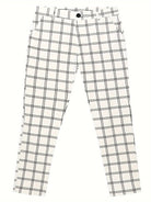 Herren Slim Fit Karierte Hose - Image 11
