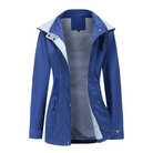 Damen Wasserdichter Trenchcoat mit Kapuze lang - Image 6