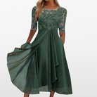 Damen Spitzenkleid Midi Festlich - Image 4