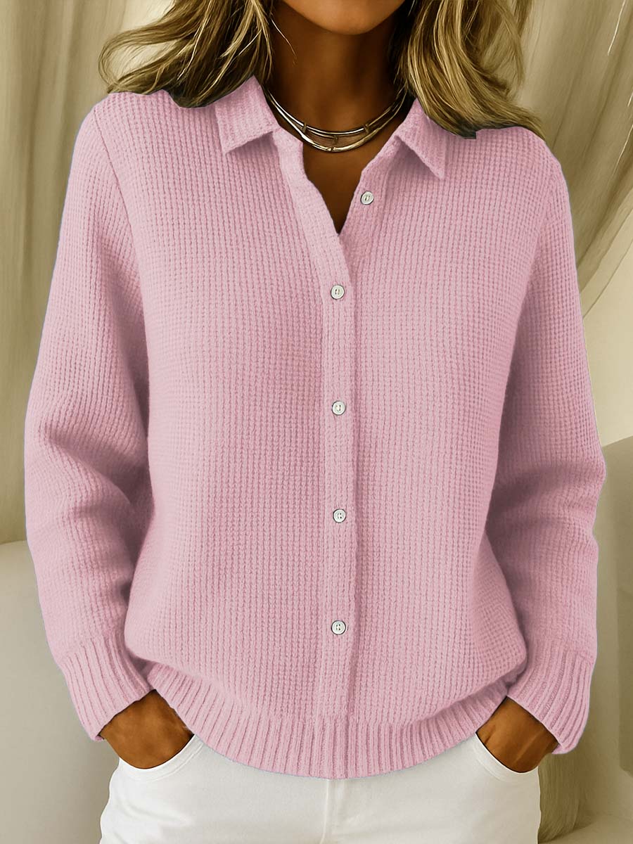 Damen Strickjacke Klassisch mit Knöpfen - Image 2