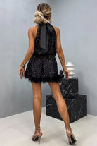 Damen Halterneck Minikleid - Image 9