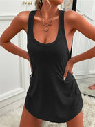 Damen Tanktop Elegant Bequem Basic Trägertop - Image 2
