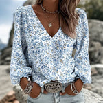 Calytrix - Elegant bluse med blomsterprint