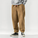 Raffaelo – Στυλάτο παντελόνι teddy fleece για άνδρες