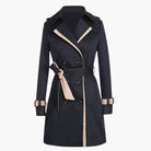 Damen Trenchcoat klassisch mit Gürtel