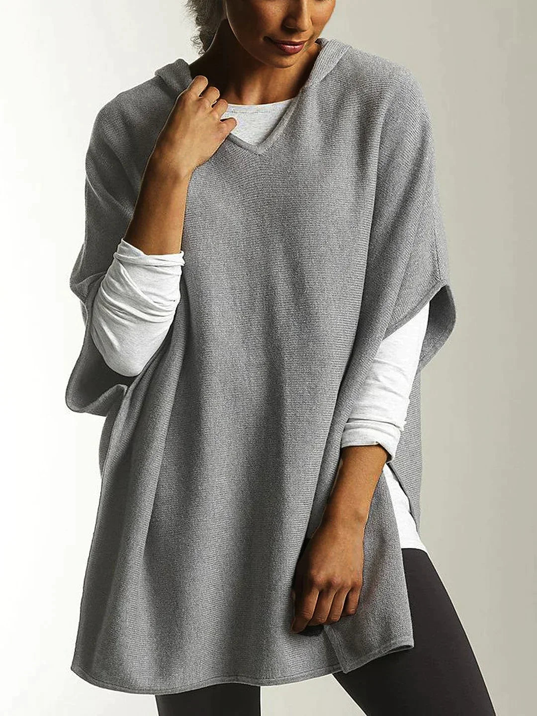 Damen Oversize Strickpullover Übergröße - Image 2