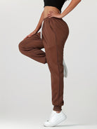 Damen Gefütterte Jogginghose mit Bündchen Winter Kuschelig - Image 18