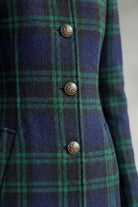 Damen Wollmix Mantel Highland Karo - Image 5