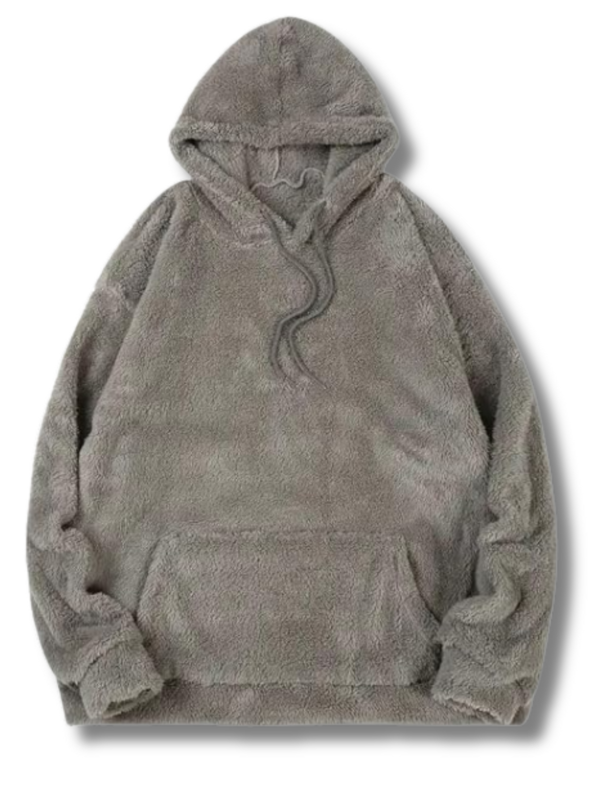 Warmer Karierter Hoodie Damen Oversize Entspannte Passform - Image 6