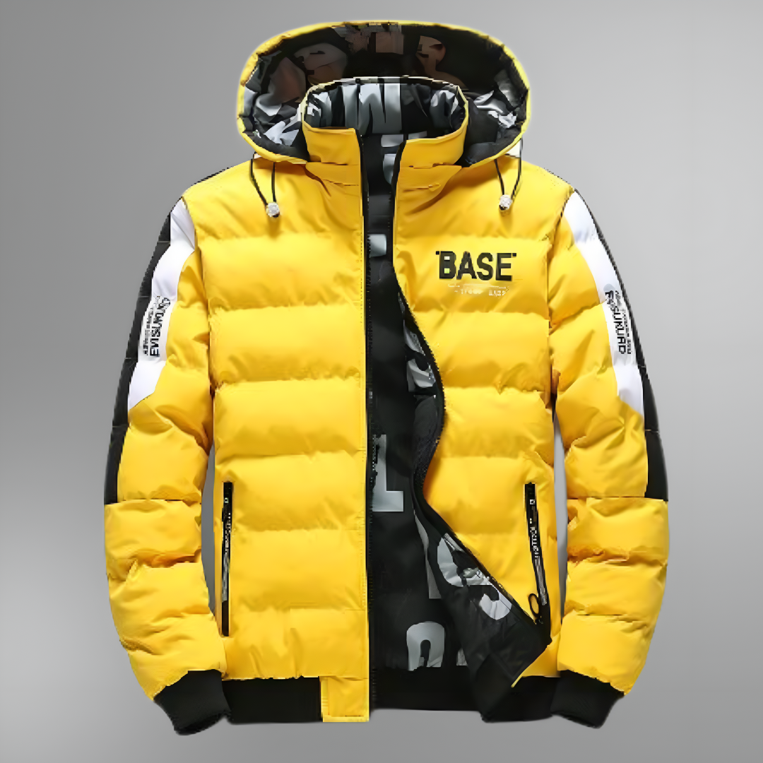 Herren Pufferjacke mit Kapuze warm modisch - Image 5