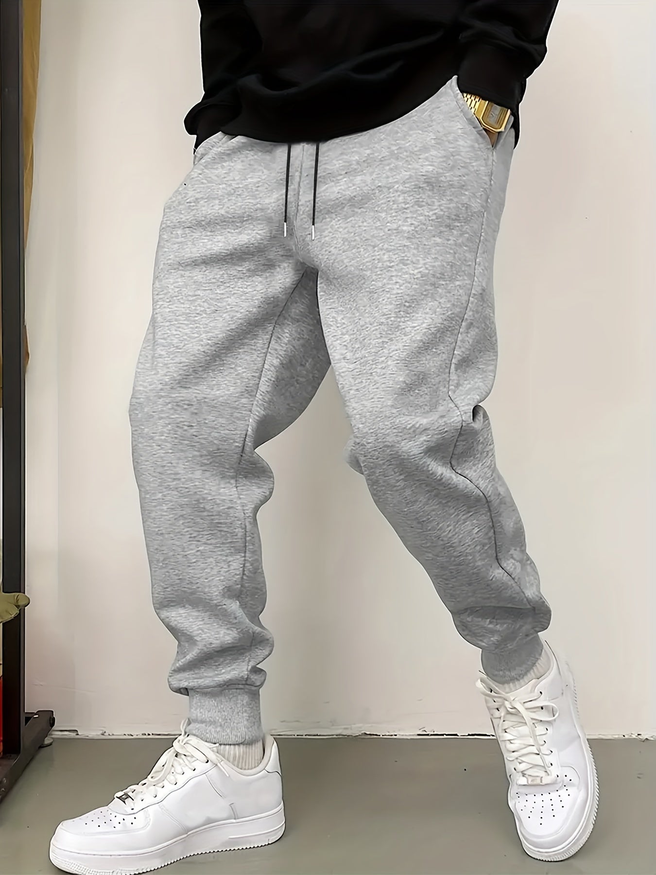 Herren Jogginghose Relaxed Fit Jogger - Image 8
