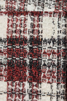Damen Woll Capemantel Vintage Karo - Image 6