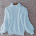 Isla – Pull femme tricoté ample en laine moderne et élégant