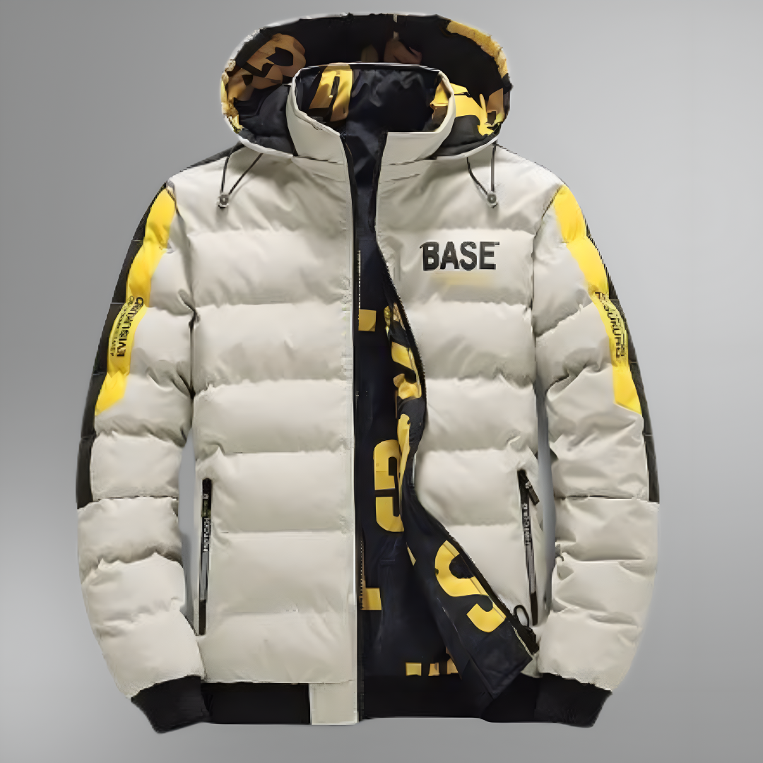Herren Pufferjacke mit Kapuze warm modisch - Image 7