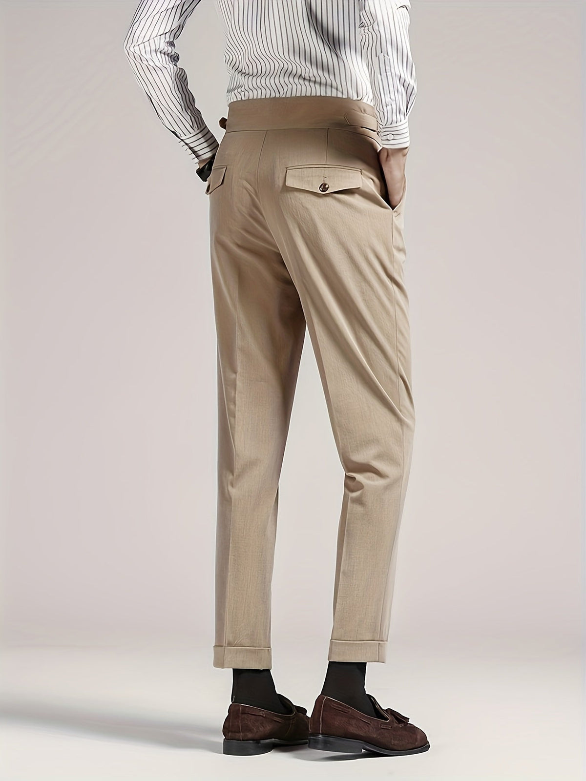 Herren Faltenhosenanzug Maßgeschneidert Hose

Wait, let me reconsider properly.

Herren Bundfaltenhose Maßgeschneidert

Rethinking with proper German shopping terms:

**Herren Bundfalten Hose Tailored**

Final answer:

Herren Bundfaltenhose Slim Fit - Image 13