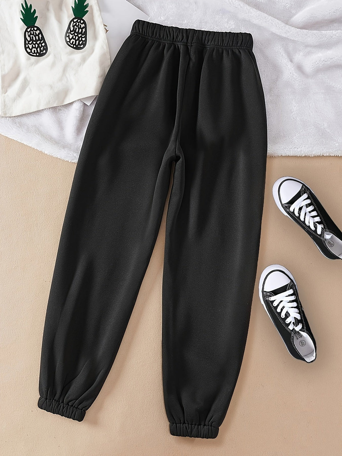 Damen Elegante Jogginghose Kordelzug Relaxed Fit - Image 10
